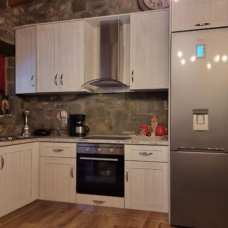 House With Big Garden And Barbeque In Nature Vourgareli Exterior foto