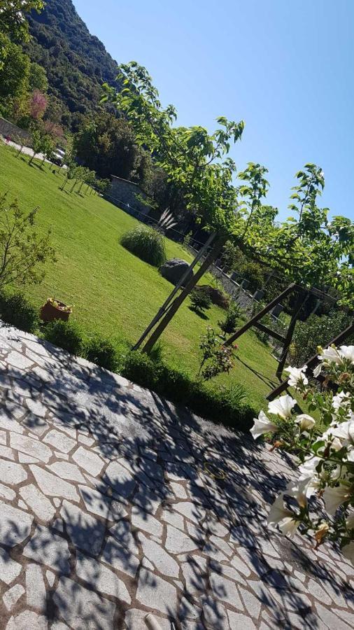 House With Big Garden And Barbeque In Nature Vourgareli Exterior foto